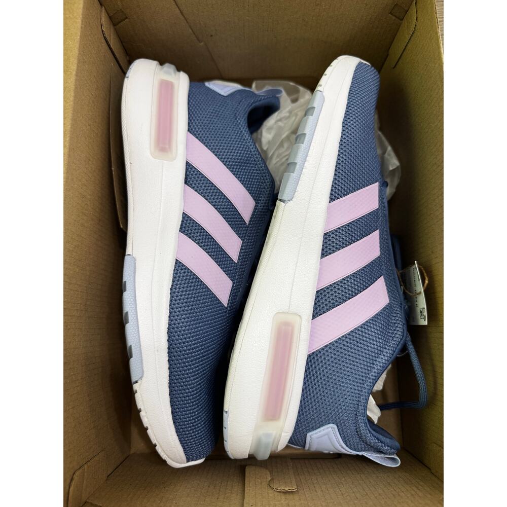 adidas Kids' Racer TR23 Youth Size 7y Blue Lilac Running Shoes